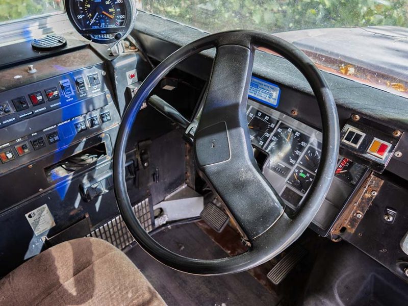 Bus steering wheel Yeabridge Hideaway