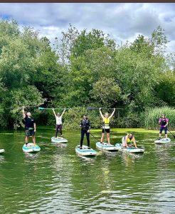 Paddle boarding Yeabridge Hideaway - Glamping location Somerset